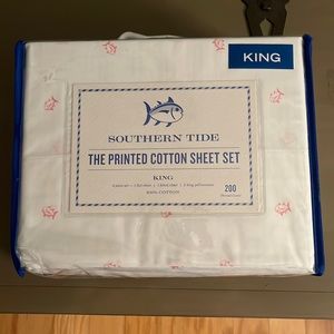 NWT Southern Tide king sheet set